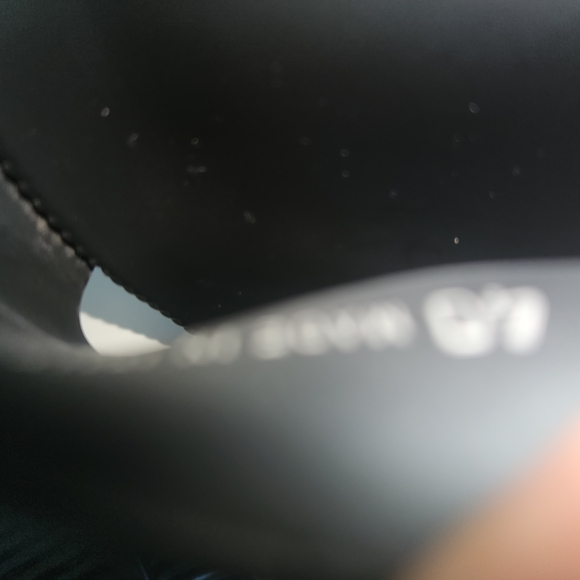 Lanvin Black Slides with Multicolor Logo - Picture 5 of 7